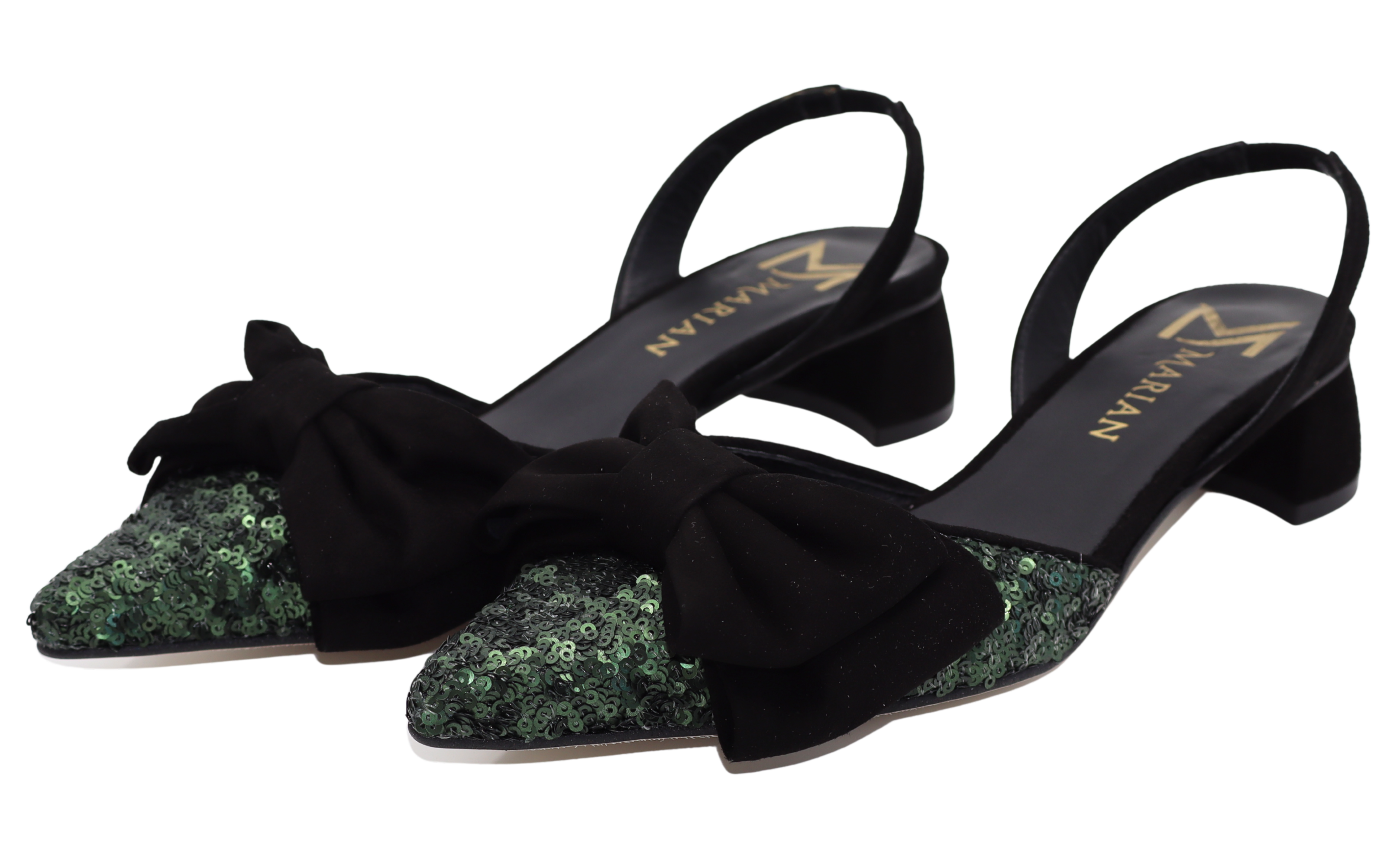 Marian / 2922 - Jade and black