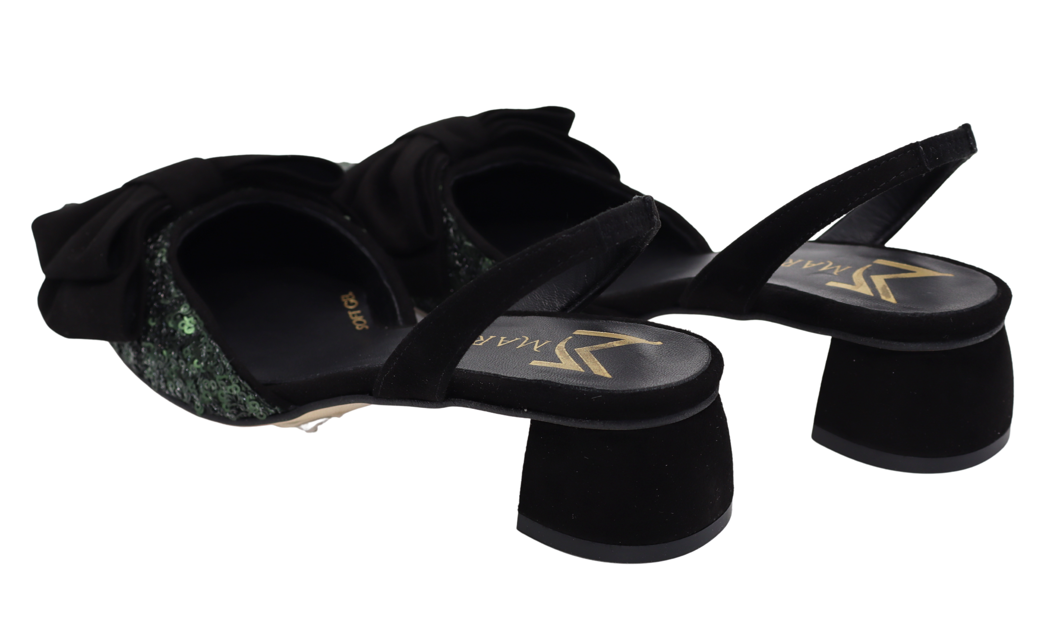Marian / 2922 - Jade and black