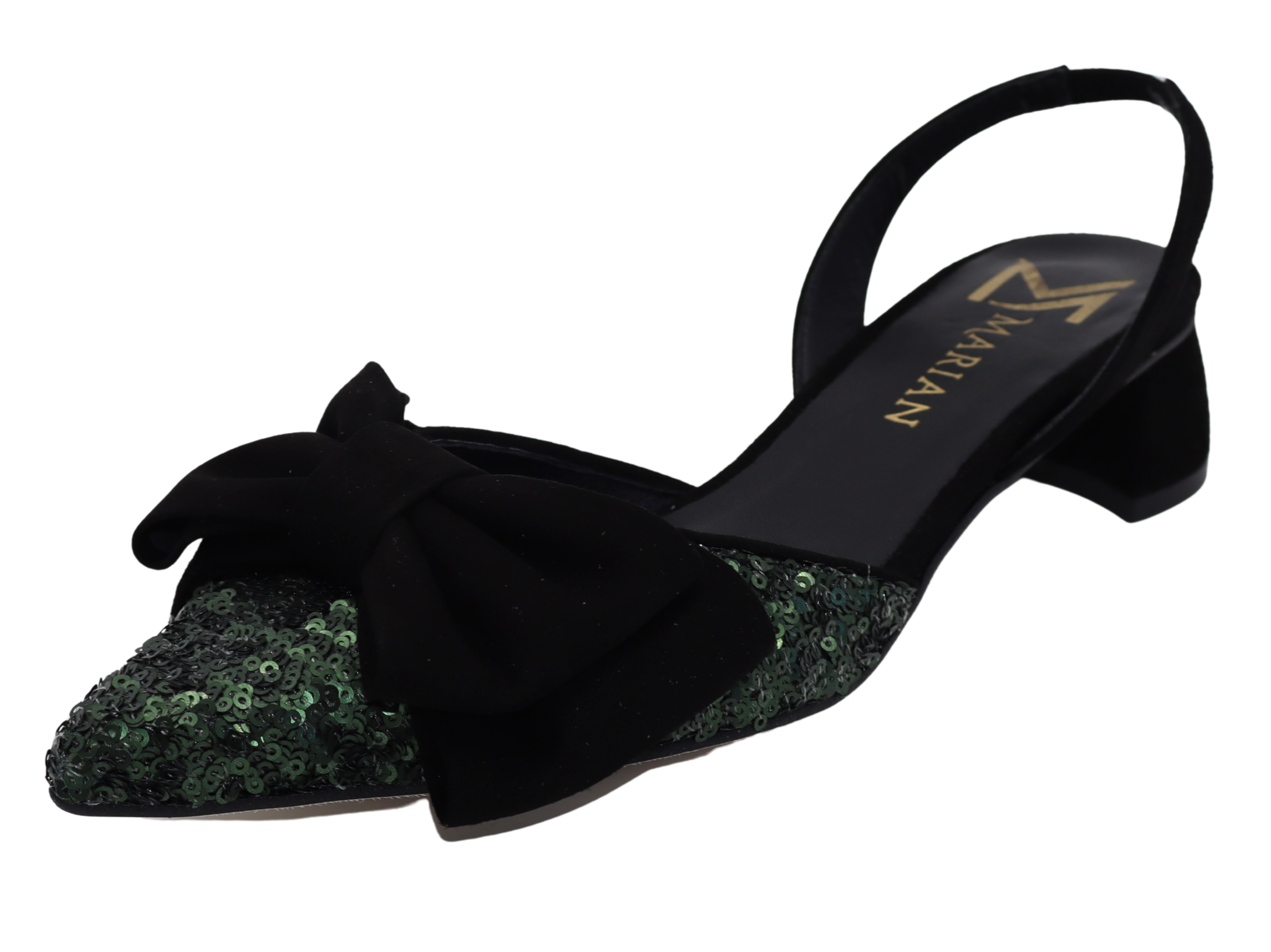 Marian / 2922 - Jade and black