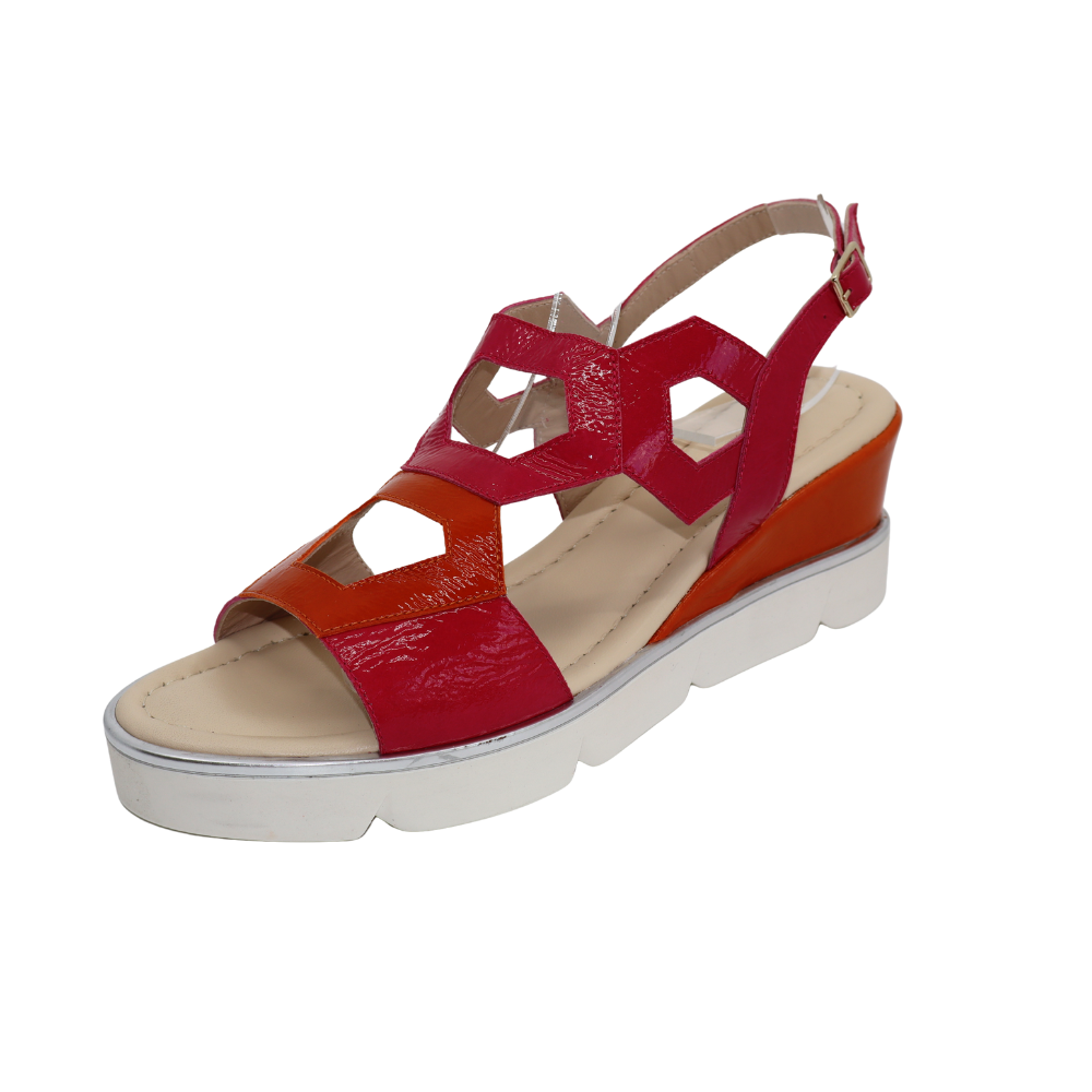 DANSI / 7534 - fuchsia and orange